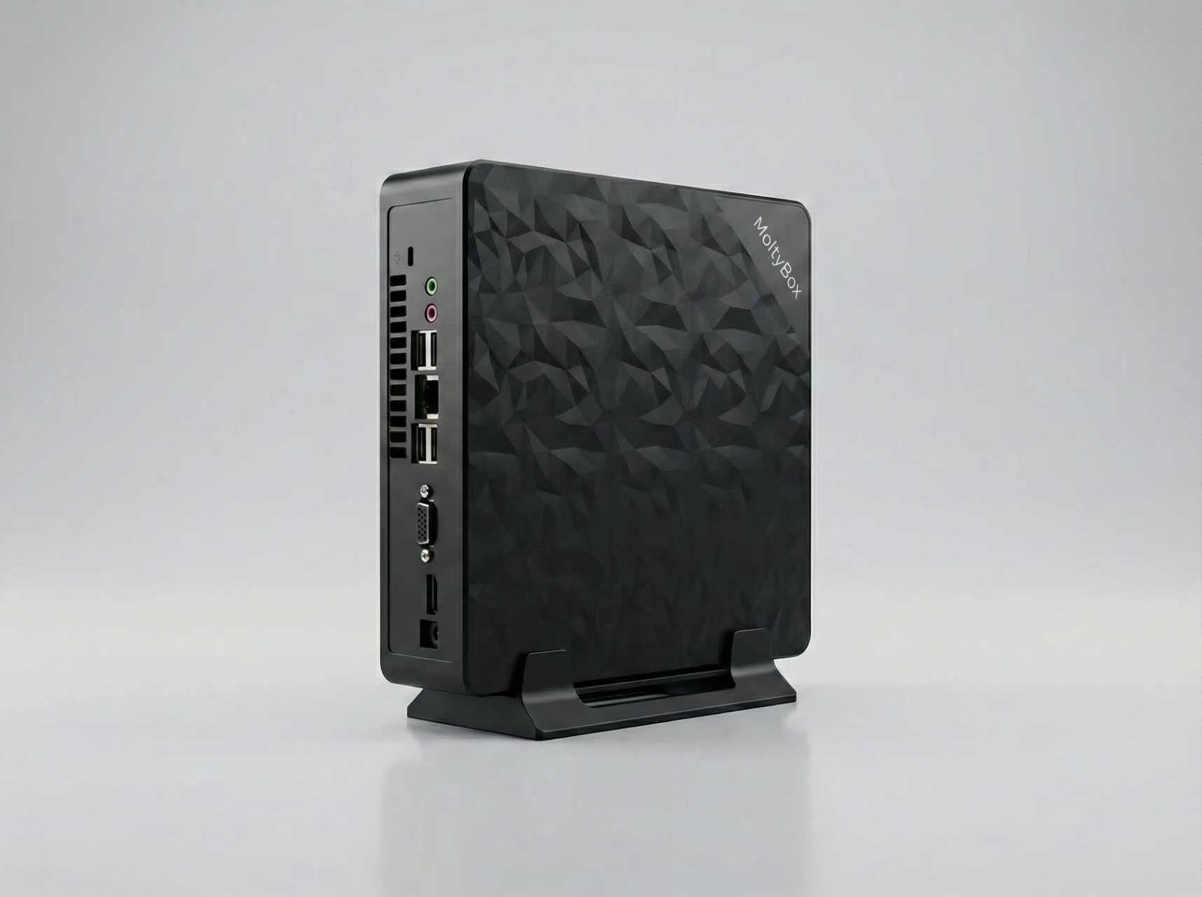 Moltybox AI Mini PC Windows OS - Preloaded OpenClaw & LobsterAI, Local Privacy Protection
